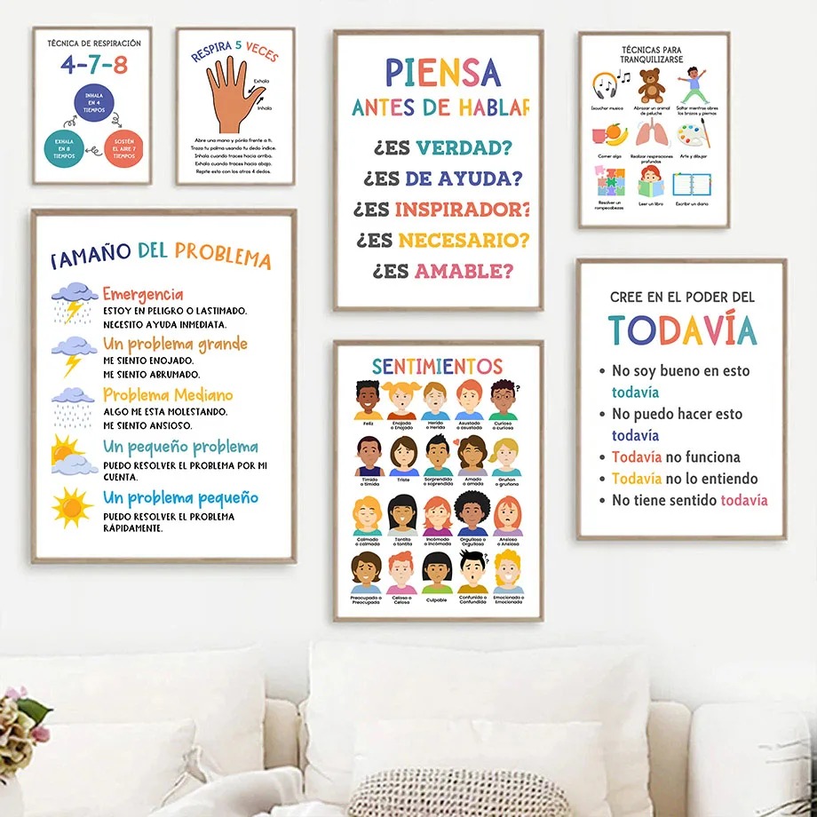 Kids Yoga Education - 스페인어 어린이 교육 감정 요가 날씨