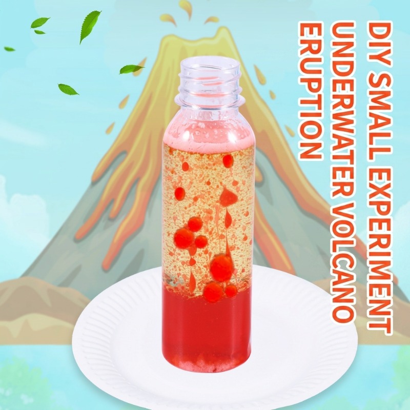 Science Kit Volcano - STEM 3D 조립 해저 화산 분화