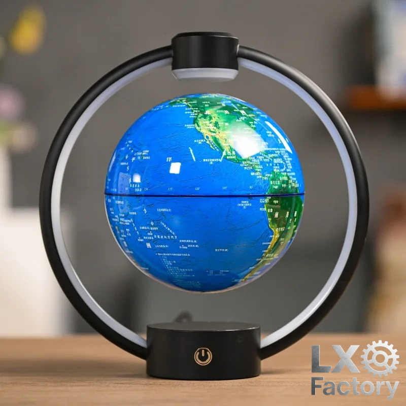 Educational Globe For Kids - 14cm 공중부양 지구본 360도 회전 °