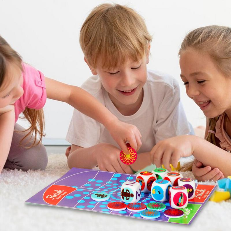 Kids Yoga Education - 어린이용 운동 주사위, 재미있는 요가 주사위,