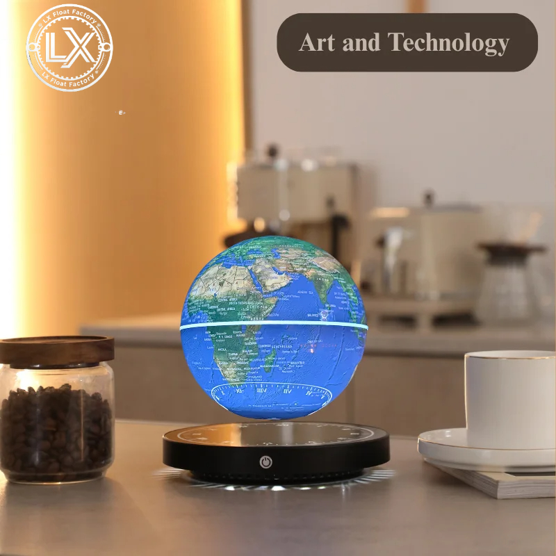 Educational Globe For Kids - LED 조명이 있는 공중에 뜨는 자석