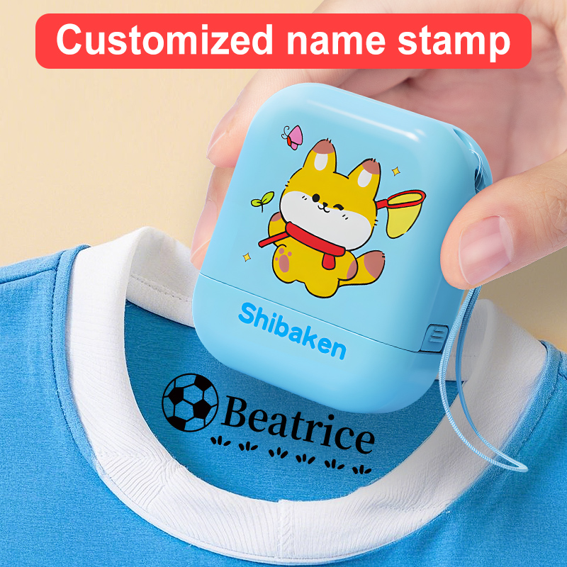 Kids Education Name - ‌ 맞춤형 이름 스탬프 키트 -
