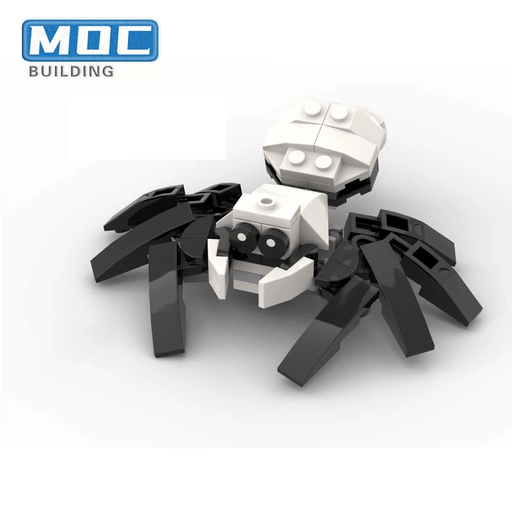 Kids Education Pdf - 동물 시리즈 MOC 브릭 타란툴라 피규어