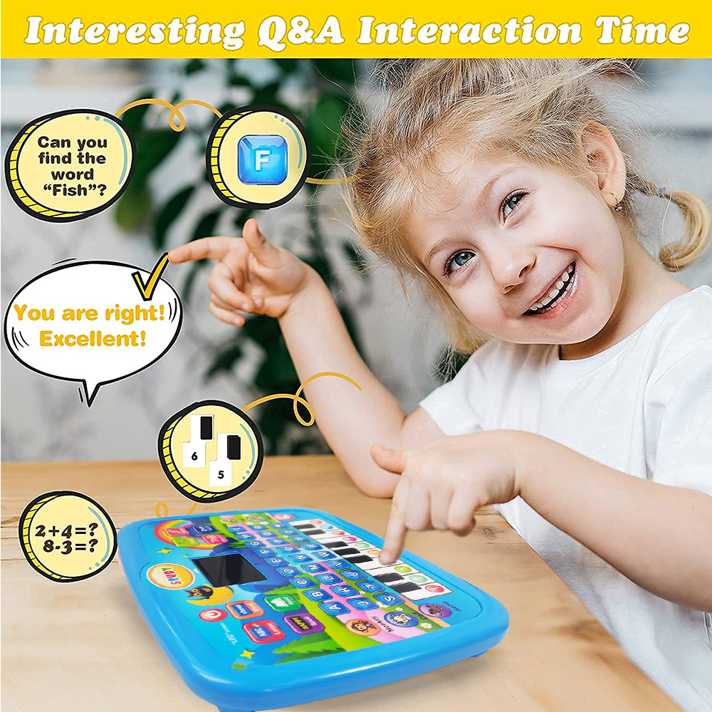 어린이를 위한 다기능 교육용 학습기, 알파벳, 숫자,  - Kids Educational Computer 리뷰 및 가격