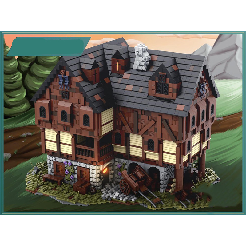 5098피스 MOC 중세 주택 3개술집 PDF 성 모델 - Kids Education Pdf 리뷰 및 가격
