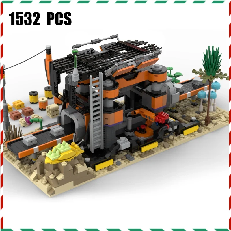 MOC 만족스러운 공장 블록 세트 - 중장비 모델 조립 - Kids Education Pdf 리뷰 및 가격