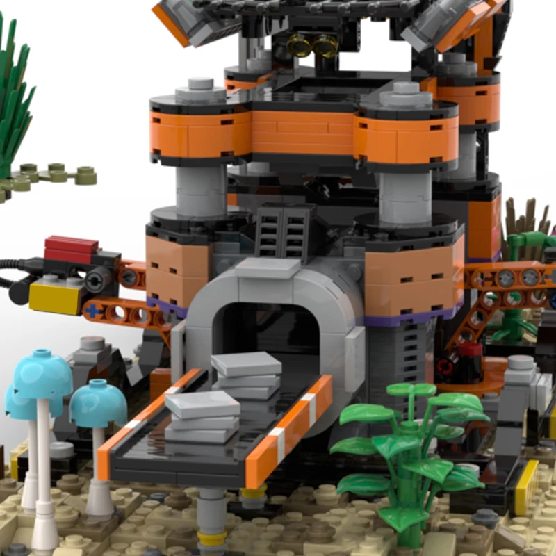 MOC 만족스러운 공장 블록 세트 - 중장비 모델 조립 - Kids Education Pdf 리뷰 및 가격