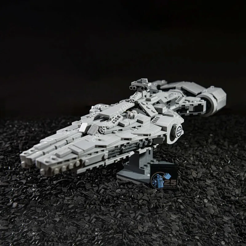 새로운 654PCS MOC 우주 제국 경순양함 미디 버 - Kids Education Pdf 리뷰 및 가격