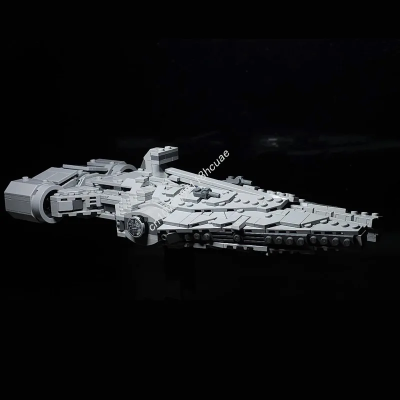 새로운 654PCS MOC 우주 제국 경순양함 미디 버 - Kids Education Pdf 리뷰 및 가격
