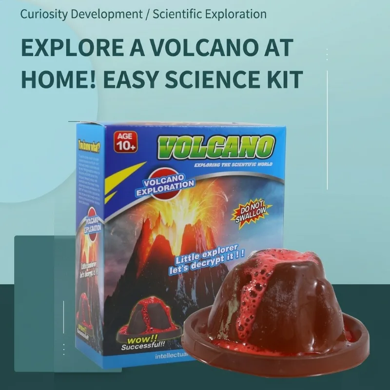 STEM DIY 화산 과학 실험 키트 어린이 교육용 장 - Science Kit Volcano 리뷰 및 가격