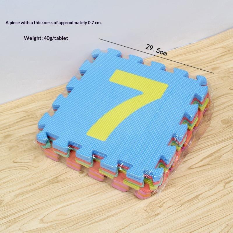 무독성 PE 폼 퍼즐 놀이매트, 아기 기어다니기 및 어 - Kids Education Alphabet Numbers 리뷰 및 가격