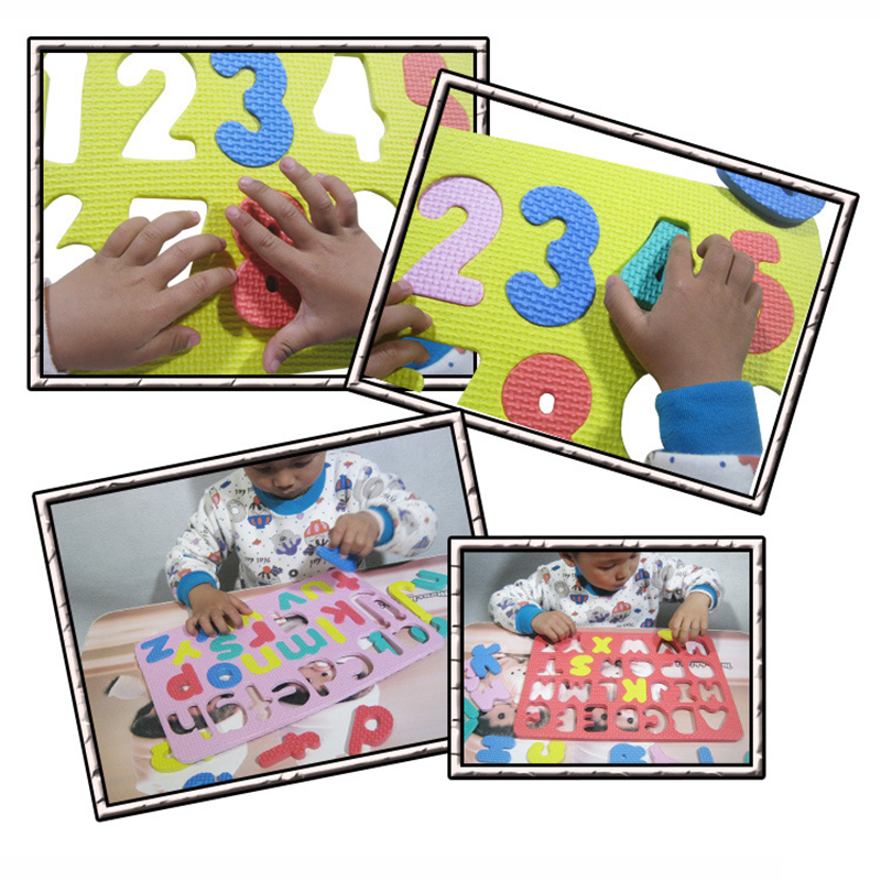 어린이 알파벳 산수 EVA 폼 3D 퍼즐, 몬테소리 유 - Kids Education Alphabet Numbers 리뷰 및 가격