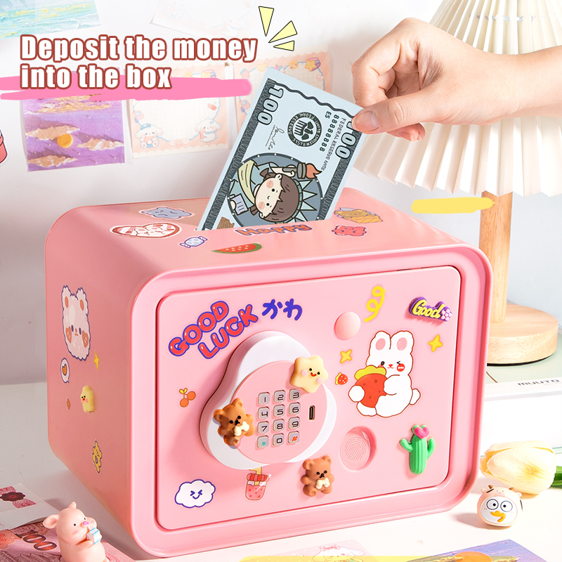 어린이 미니 지문 돼지 저금통 장난감 DIY 암호 잠금 - Kids Education Money 리뷰 및 가격