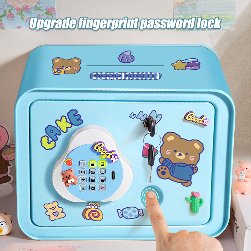 어린이 미니 지문 돼지 저금통 장난감 DIY 암호 잠금 - Kids Education Money 리뷰 및 가격