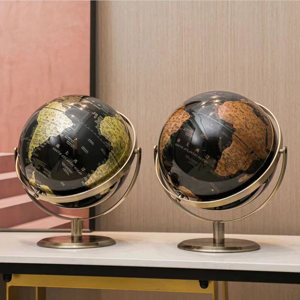 홈 장식 액세서리 레트로 세계 글로브 현대 데스크탑 글 - Educational Globe For Kids 리뷰 및 가격