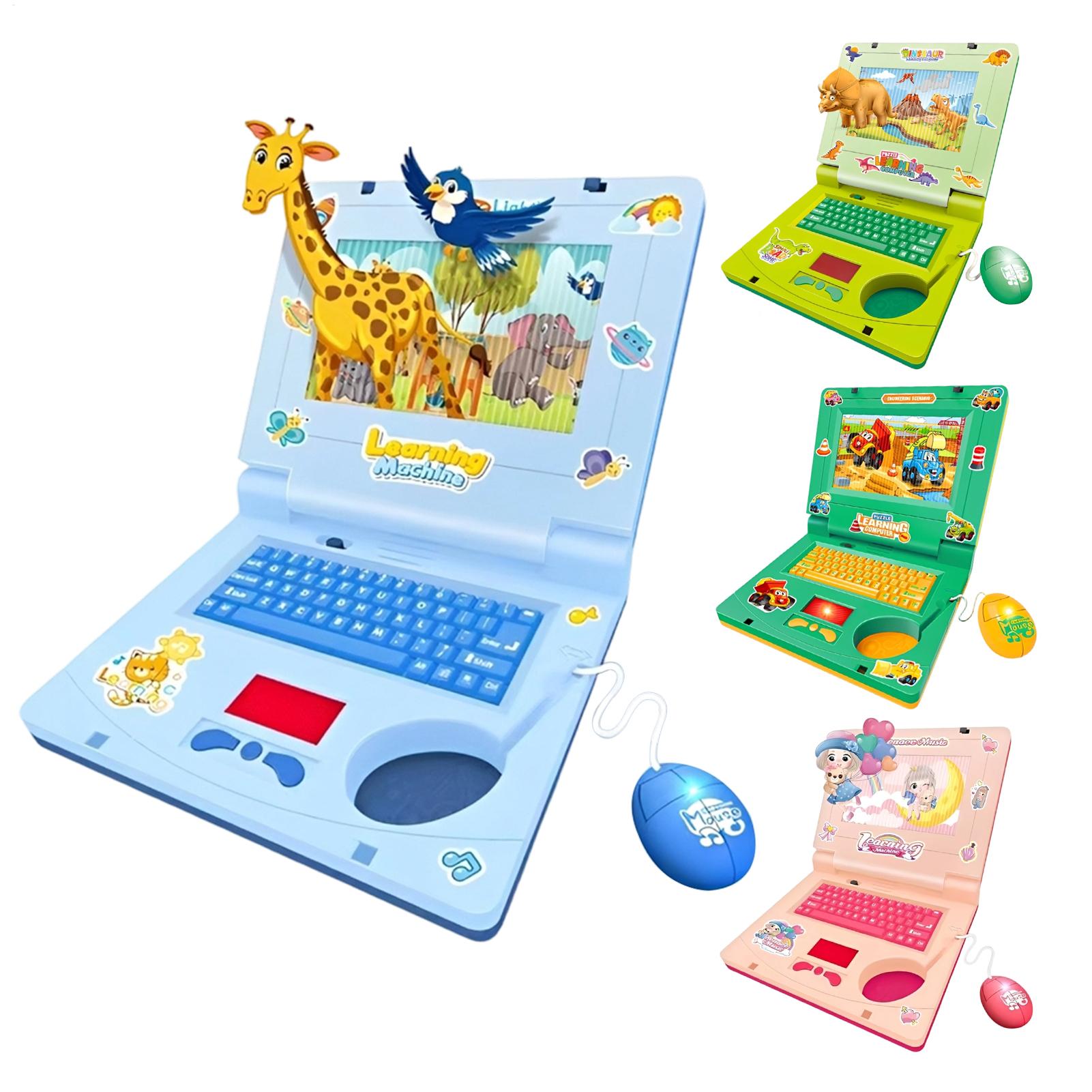 어린이 노트북 장난감, 음악과 조명이 있는 인터랙티브  - Kids Educational Computer 리뷰 및 가격