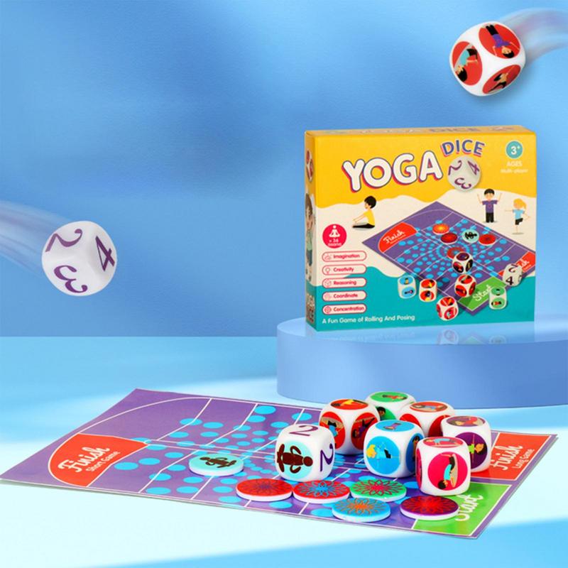 어린이용 운동 주사위, 재미있는 요가 주사위, 요가 액 - Kids Yoga Education 리뷰 및 가격