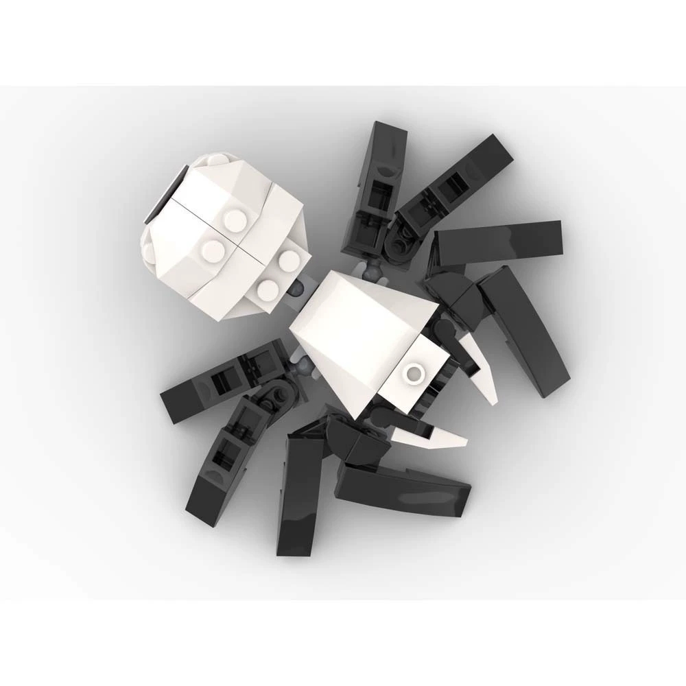 동물 시리즈 MOC 브릭 타란툴라 피규어 DIY 빌딩  - Kids Education Pdf 리뷰 및 가격