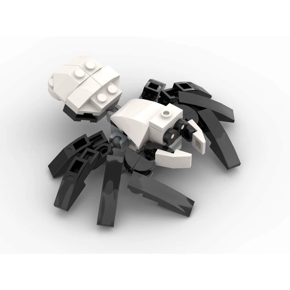 동물 시리즈 MOC 브릭 타란툴라 피규어 DIY 빌딩  - Kids Education Pdf 리뷰 및 가격