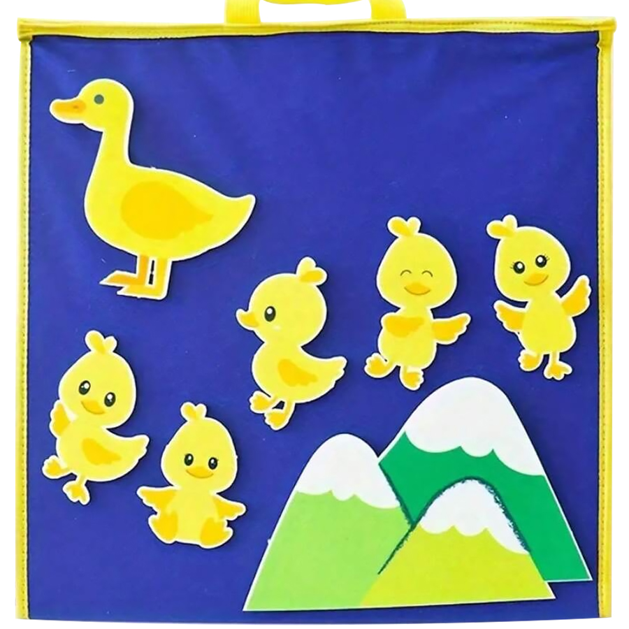 다섯 마리의 작은 오리 펠트 스토리 세트, 스토리텔링  - Kids Education Story 리뷰 및 가격