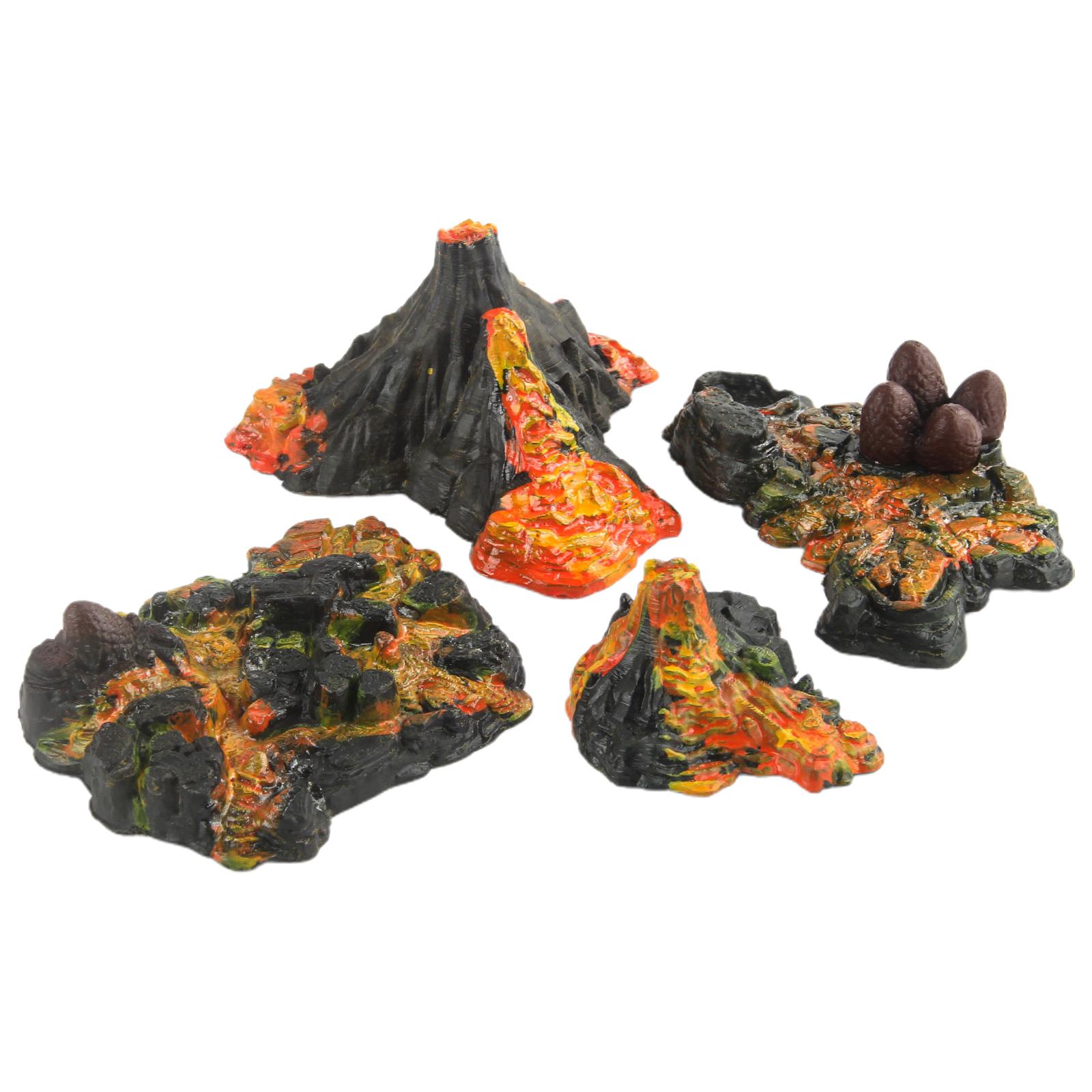 현실적인 미니 화산 공룡 플레이 세트 분출하는 화산 세 - Science Kit Volcano 리뷰 및 가격