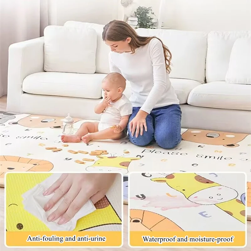 아기 놀이 매트 방수 부드러운 바닥 요가 Playmat - Kids Yoga Education 리뷰 및 가격